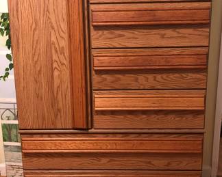 Matching tallboy dresser