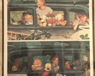 Signed & numbered Jim Davis print