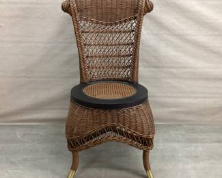 Victorian Wicker Side Chair
