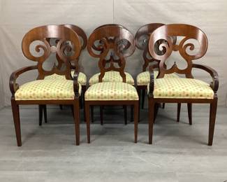 Walnut Biedermeier Chairs