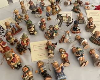 Hummel ornaments 