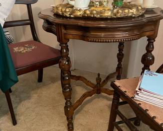 Antique tea table