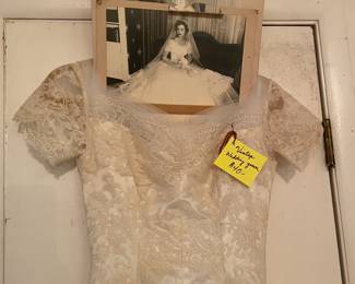 Vintage wedding gown