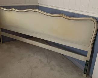 King size bed w/frame