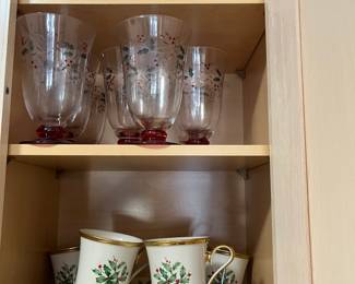 Lenox Christmas dishes