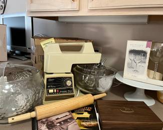 Mixer with all attachments