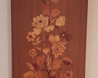 Buchschmid & Grétaux BG Marquetry Wood Inlay Plaque