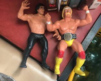 Hulk Holgan Wrestling figures