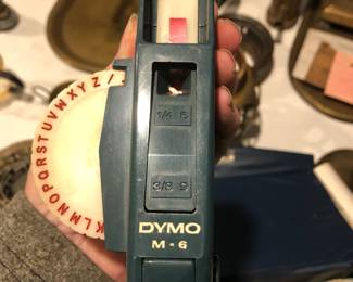 Dymo label maker