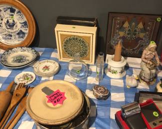 vintage buttons and door bell by GE