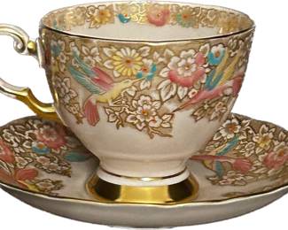 Victorian Teacup and Saucer
