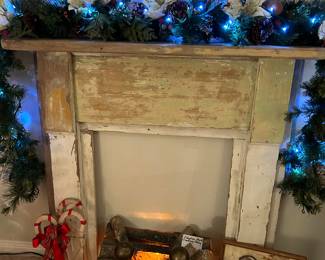 1880’s Antique Fireplace Mantle 
