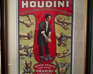 Houdini Lithograph 