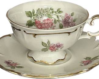 English Teacup and Saucer