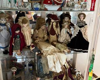We found lots of dolls