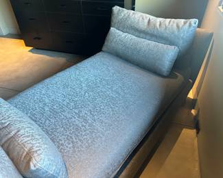 Brand new daybed custom made 80 x 38 x 30
Down pillows boulsters. $1500 (paid $6k)