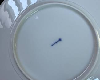 10 Vintage KPM Arcadia 10” dinner plates $350