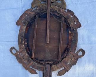 Antique giltwood mirror $500, 21.5 x 2.5 x 32