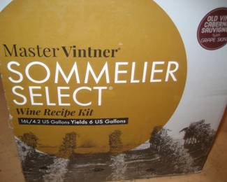 MasterVintner Sommelier Select wine recipe kit