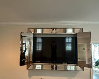 John Richards Mirrored TV Cover