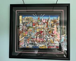 Charles Fazzino - The New Lights Shine Bright on Broadway