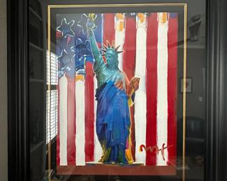 Peter Max - Mixed Media and Acrylic