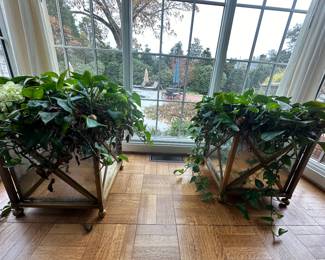 Designer Planters - Pair