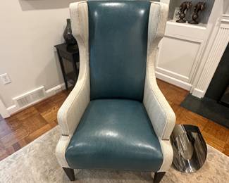 Vanguard Leather Chair. Thom Filicia Home Collection