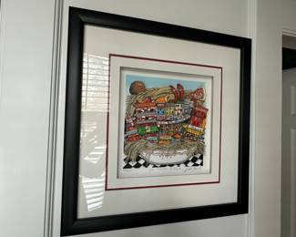 Charles Fazzino. Un Piatto Di Pasta