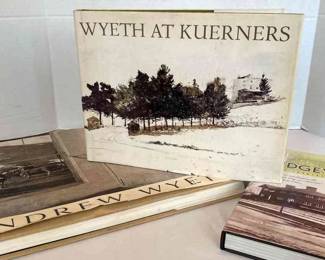 2 Large Andrew Wyeth Books Book About The History Of Springfield Ohio