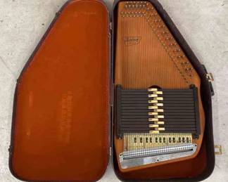Autoharp By Oscar Schmidt With Carrying Case