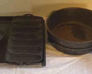 Cast Iron Skillets, Pioneer Woman And Wagner Ware, And More