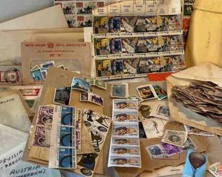 Large Stamp Collection