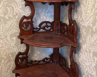 Antique Corner Shelf