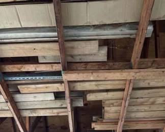Large Lot Of Scrap Wood