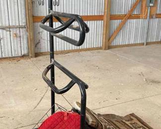 Horse Saddle Holder 3 Horse Blankets