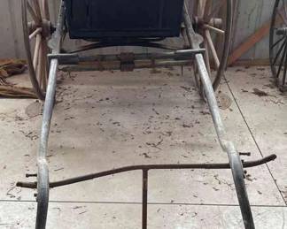 Double Seat Draft Cart And Stand