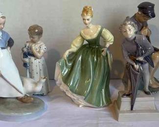 Bone China Royal Copenhagen Figurines