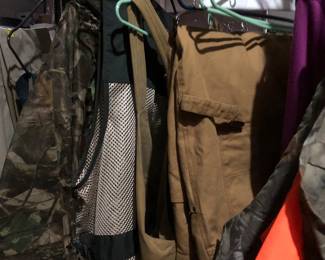Hunting vests and jackets