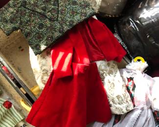 Vintage doll clothes and accessories 