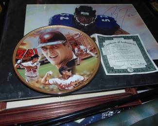 Sports Memorabilia (most items sold separately).