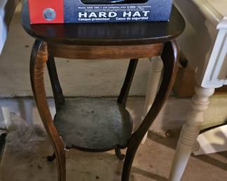 Ravens "hard hat" and plant stand sold separately.