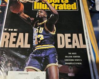 Sports Illustrated collectible magazine (items sold separately).
