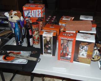 Sports Memorabilia (most items sold separately).