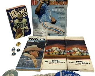 Houston Oilers Memoriblla