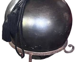 Beautiful Pewter Colored Glazed Pottery