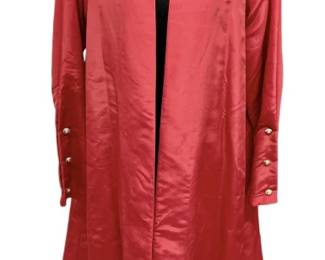 Red Taffeta Jacket