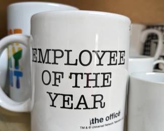 The Office Coffee Mug, Collectible Employee of The Year