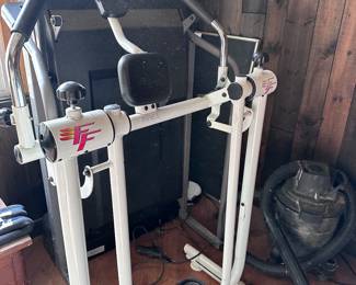 Brand New Fitness Flyer Elliptical Machine by Guthy-Renker. Excellent condition. Comes with VHS tape instructions.  $75