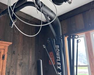NEW unused BowFlex Power Pro universal
home gym with pieces as shown, instructions and manuals.  $750. 